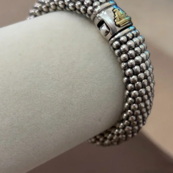 Lagos Signature Caviar Bracelet 15Mm - Picture 5 of 16